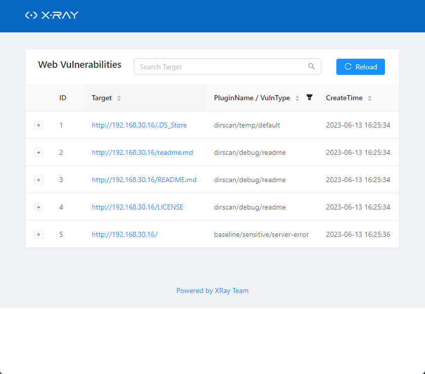 Xray 安装与使用心得插图43 image-20230613162849578
