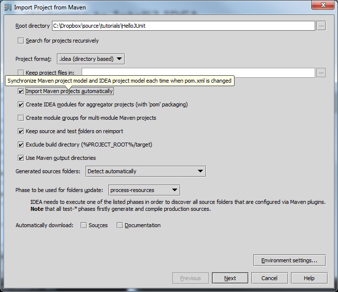 Maven Import