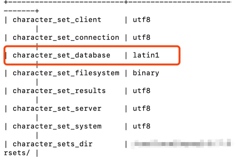 mysql 修改 character_set_database_更改Mysql5.7的默认编码为utf8解决database为latin1无法 ...