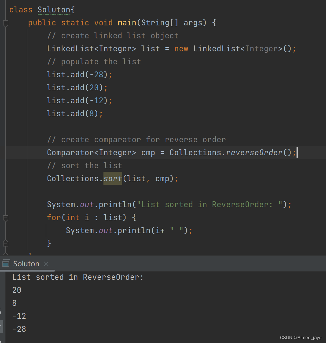 【Java】Collections类中的常用方法-CSDN博客