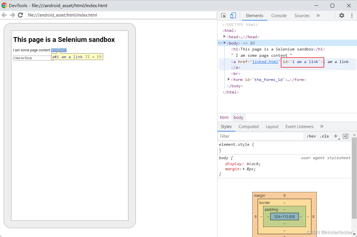 selenium 解决 id定位、class定位中,属性值带空格的解决办法_selenium class空格-CSDN博客