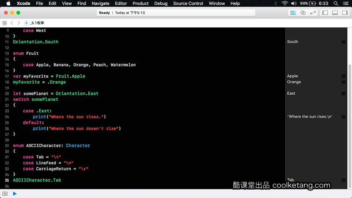Swift4互动教程
