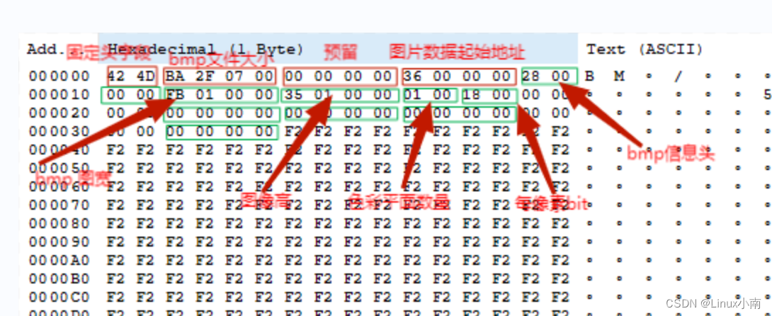 Bmp图片格式介绍_bmp文件头-CSDN博客