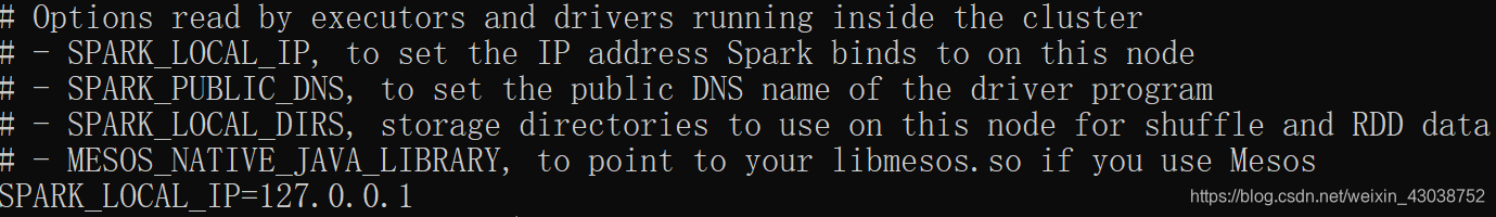 修改后的spark-env.sh