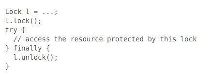 Lock 机制的官方demo
