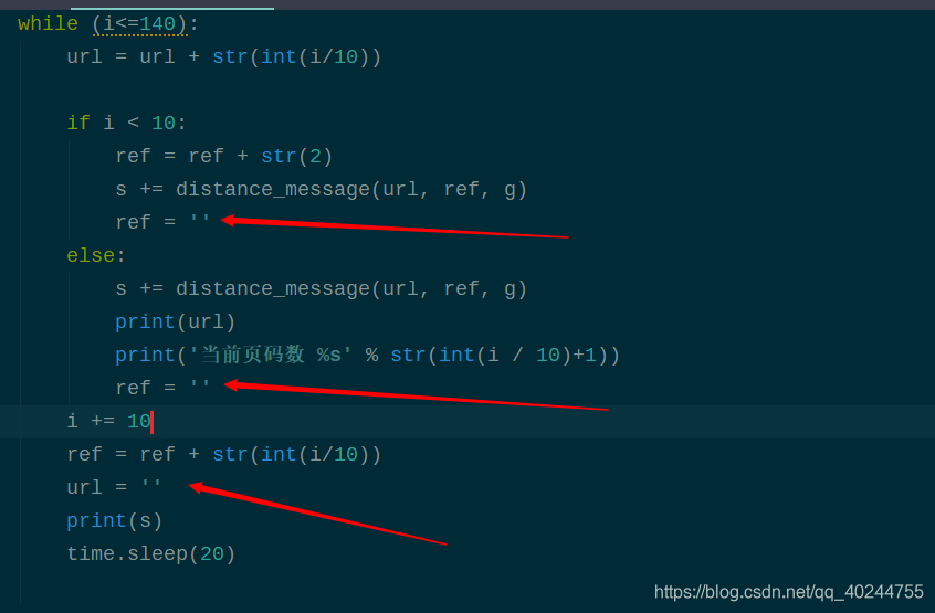 url链接，把url后面page=的数字去掉即可