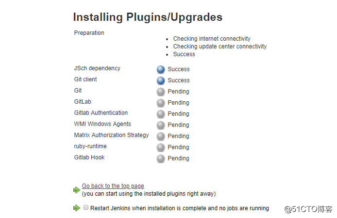 jenkins的部署、实现自动拉取gitlab仓库代码、实现项目中代码自动部署以及项目关联触发