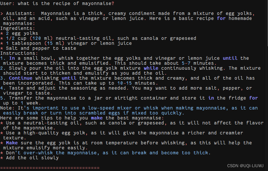 llama笔记：官方示例解析 example_chat_completion.py_from llama import llama ...