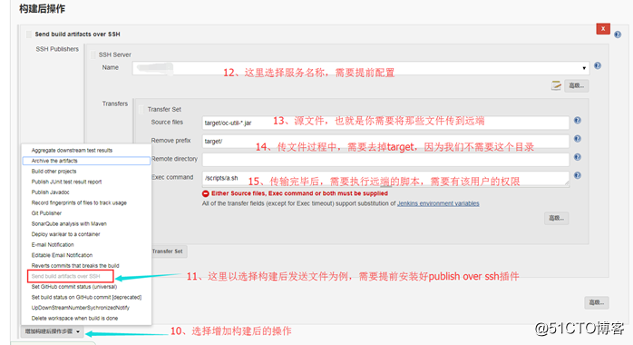 jenkins+mvn+publish over ssh实现自动化部署