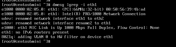 CentOS6修改网卡名
