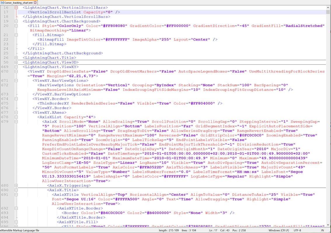 XAML-string-of-serialized-chart