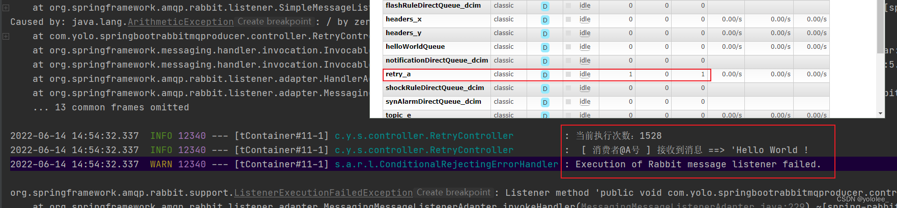 springboot:整合rabbitmq之重试机制_republishing failed message to exchange ...
