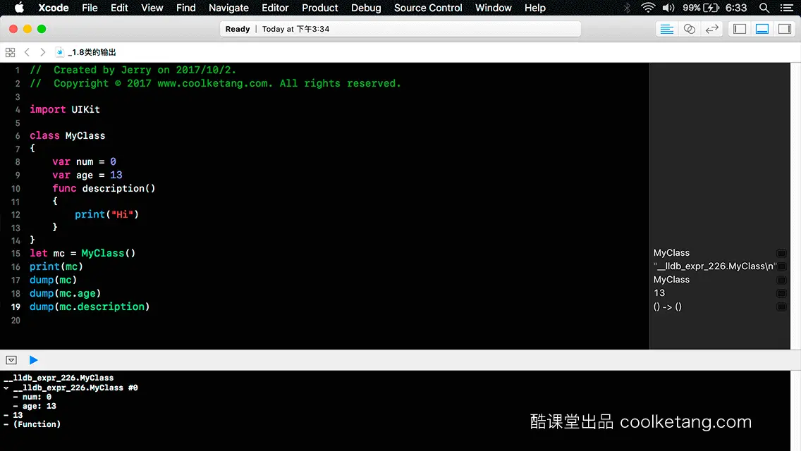 Swift4互动教程