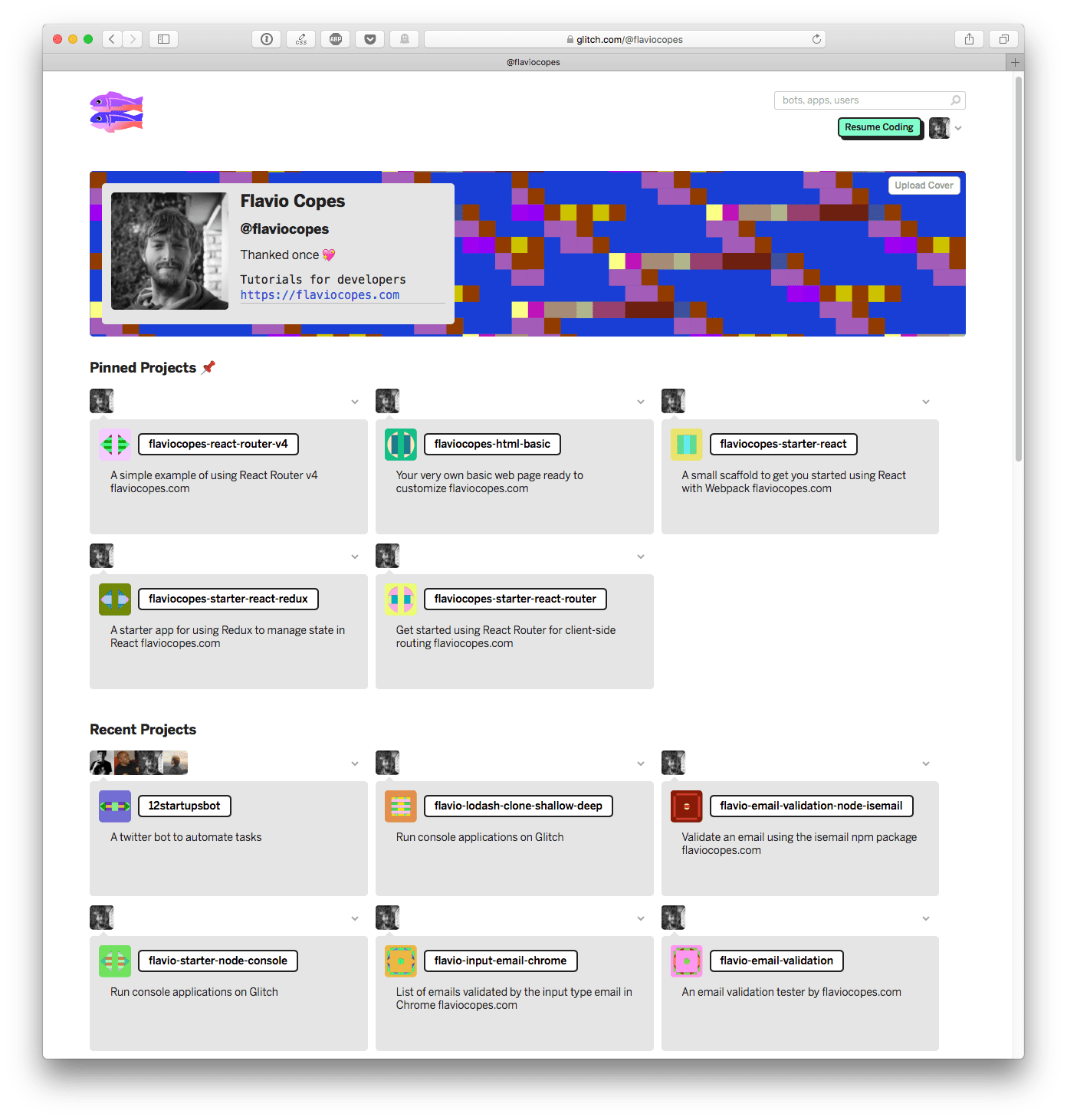 The Glitch profile