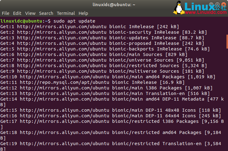 如何在Ubuntu 18.04中安装MySQL 8服务器