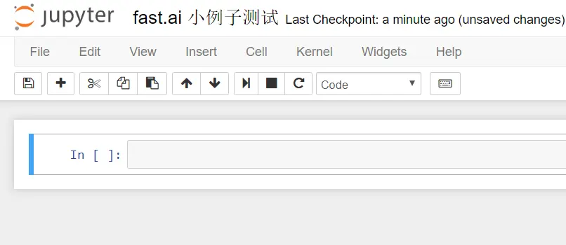 jupyter-notebook启动欢迎页面