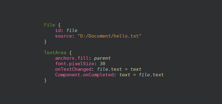 Textedit Qml Example qt读取txt文件_QML文件读写控件(预览版)-CSDN博客
