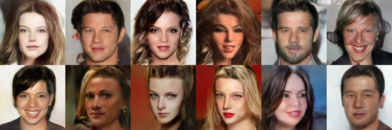 CelebA HQ随机生成