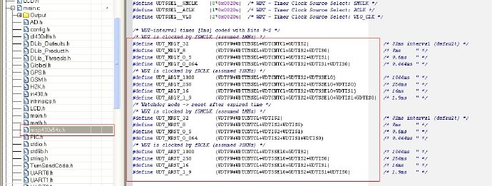 【看门狗】MSP430学习小结1-看门狗的使用总结