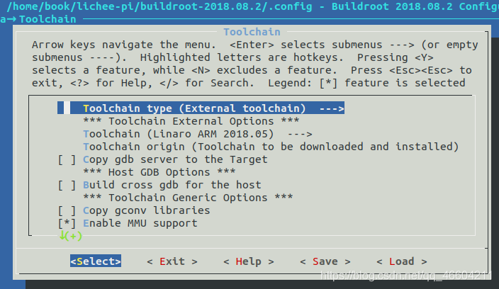 外部工具链配置