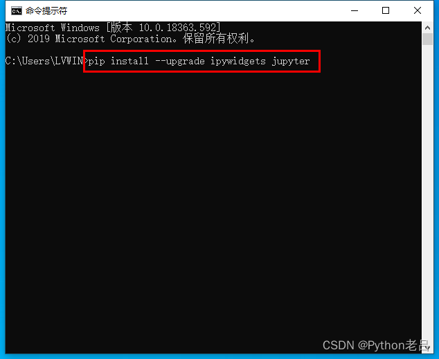 Python报错ImportError: IProgress not found. Please update jupyter and ...