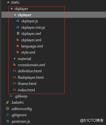 Vue之引用第三方JS插件,CKPlayer使用
