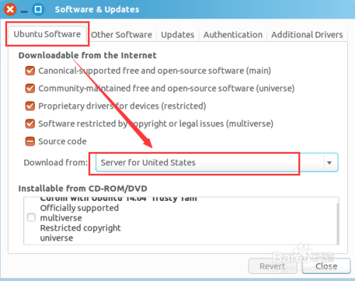 Ubuntu14.04更新源