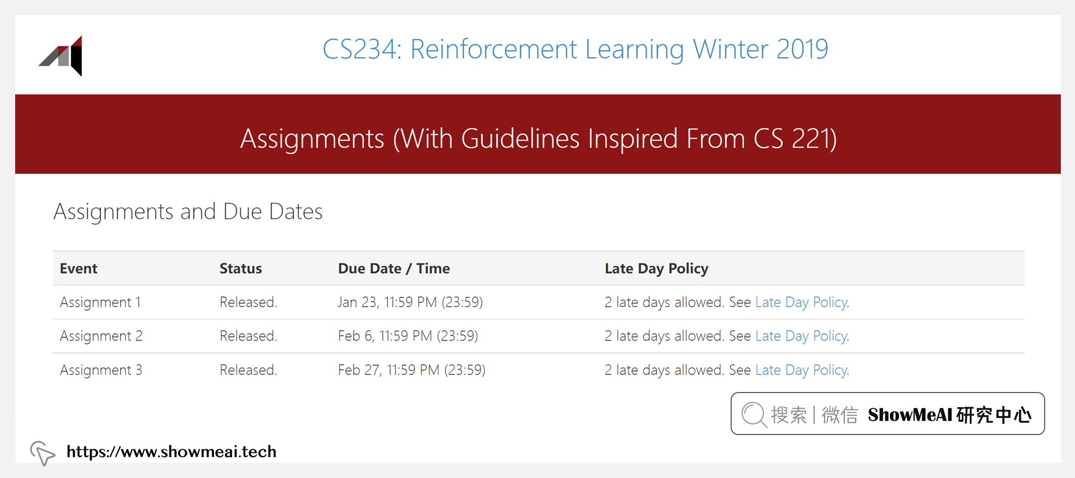 CS234; Reinforcement Learning; 强化学习
