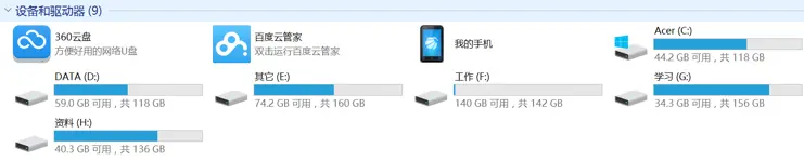 001_Windows下的多个盘.png