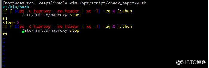 haproxy安装配置及haproxy+keepalived简单配置