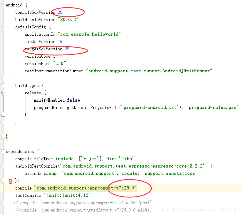 Android新建项目代码爆红，Method does not override method from its superclass问题解决 ...