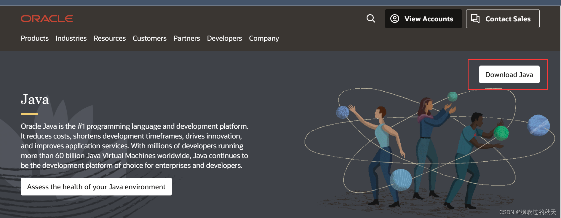 Oracle官网:登录下载与技术资源-CSDN博客
