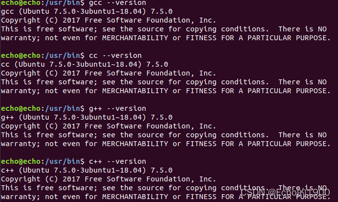 ubuntu cc-＞gcc c++-＞g++软链接及切换版本_ubuntu查看c++版本-CSDN博客