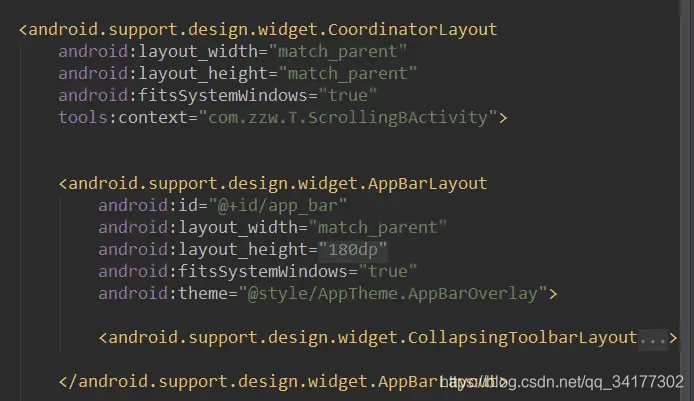 Android 怎么获取 CollapsingToolbarLayout 的收缩展开状态_appbarlayout判断是否展开-CSDN博客