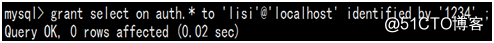 Linux 中的MYSQL数据库常用管理语言