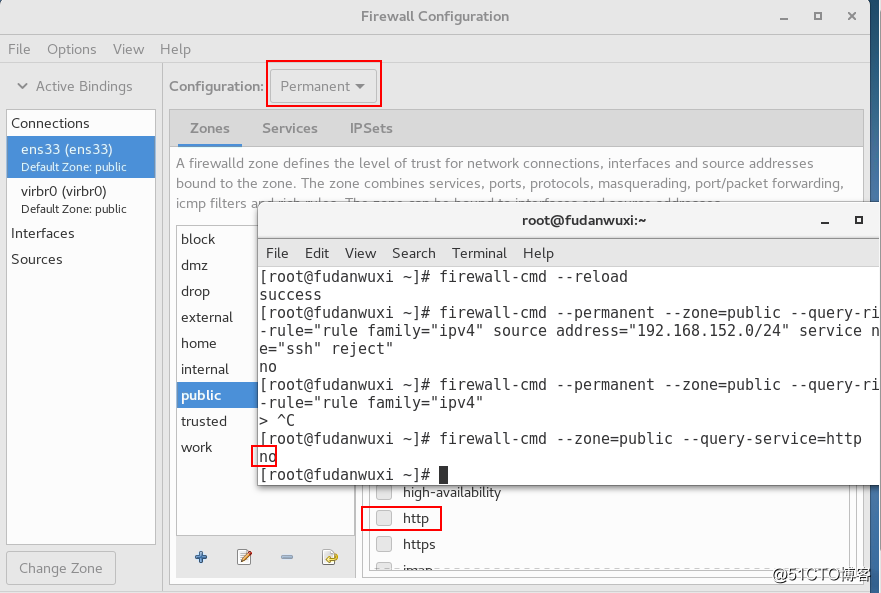 Linux网卡配置的四种模式以及防火墙设置的四种方式（CentOS 7.4）