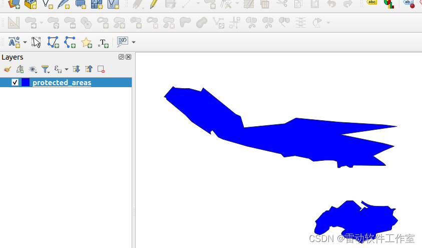 8.12 矢量图层面要素单一符号使用四(线符号填充)_qgis