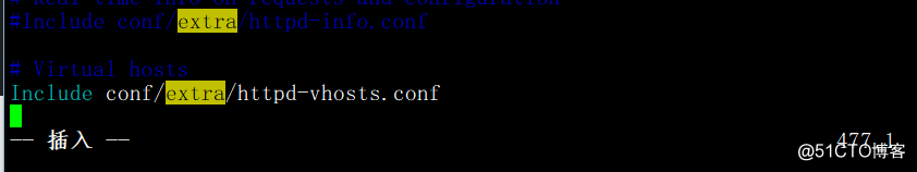 Apache和PHP结合，Apache虚拟主机