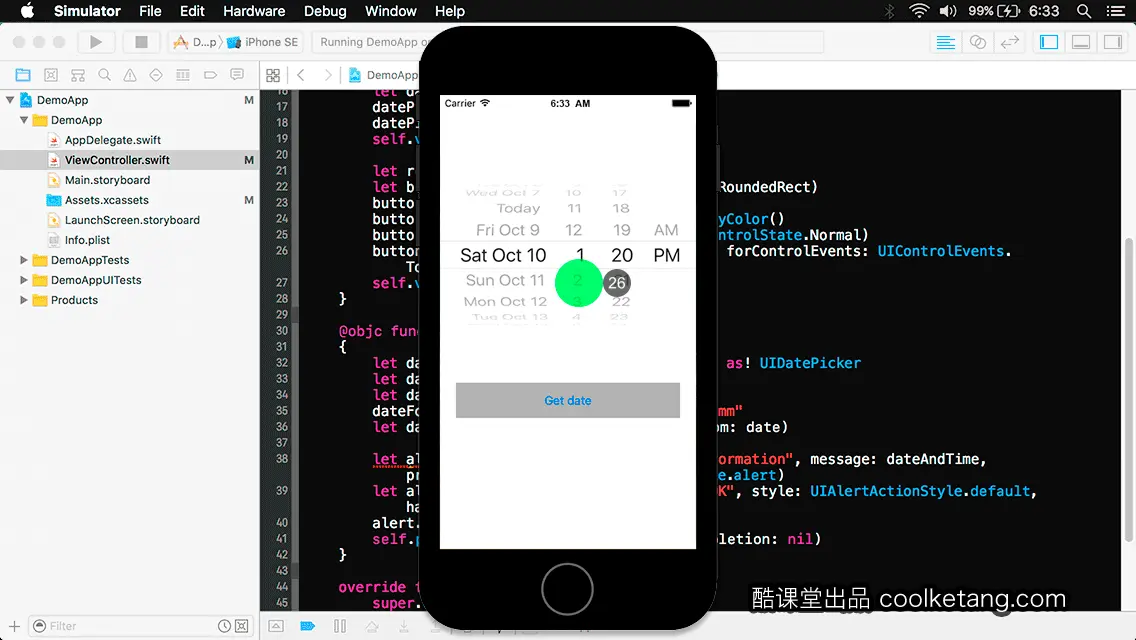 互动教程 for Xcode9 & Swift4-酷课堂