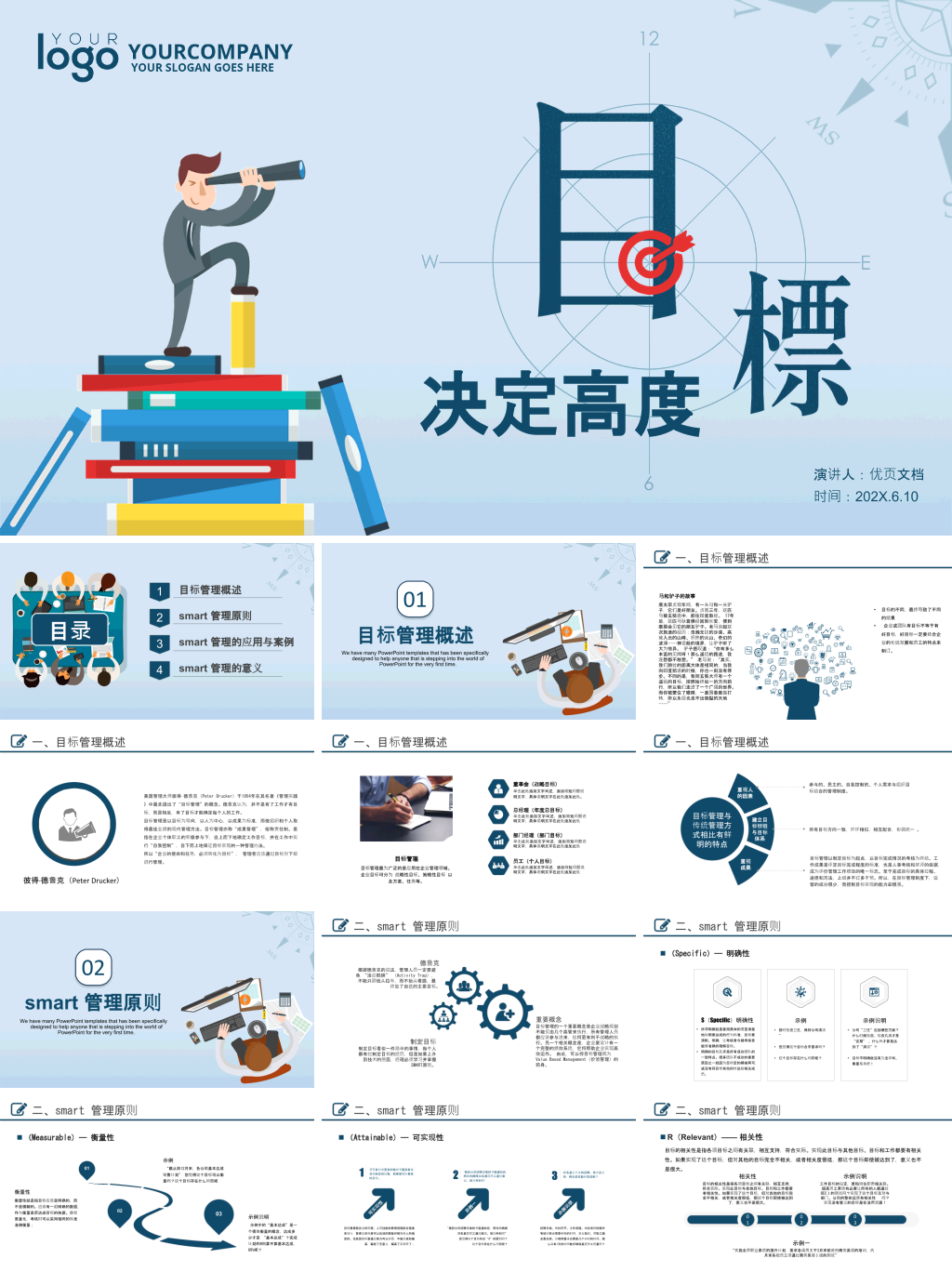 目标决定高度目标管理培训PPT