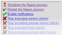 启动/停止/Nagios