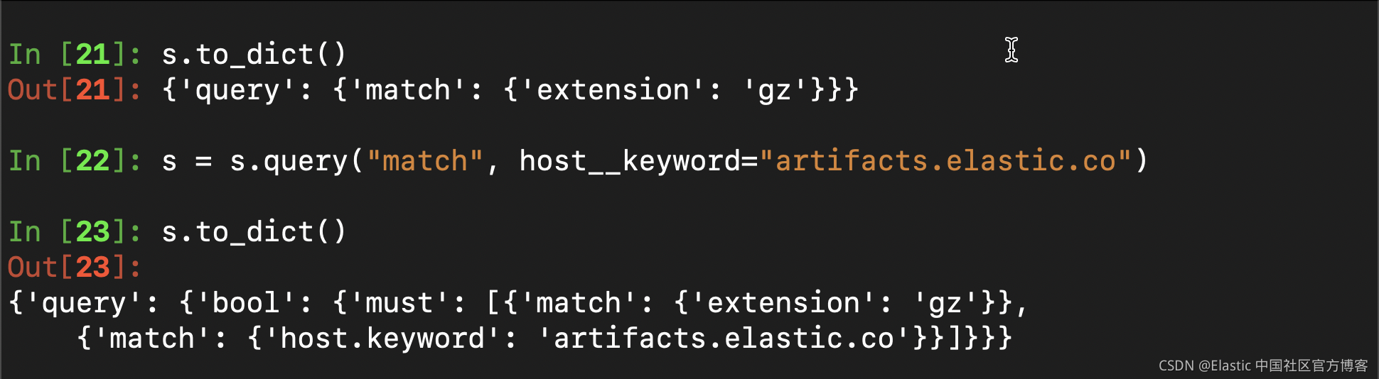 Elasticsearch：使用 Python elasticsearch-dsl-py 库对 Elasticsearch 进行查询 ...