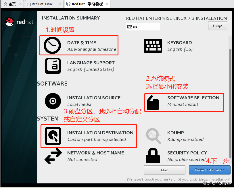 Linux - Red Hat 7.3 介绍安装