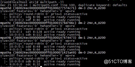 iscsi挂载和多路径——实战篇
