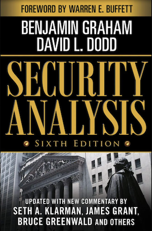 证券分析 Security Analysis 价值投资圣经《证劵分析》_证券分析格雷厄姆