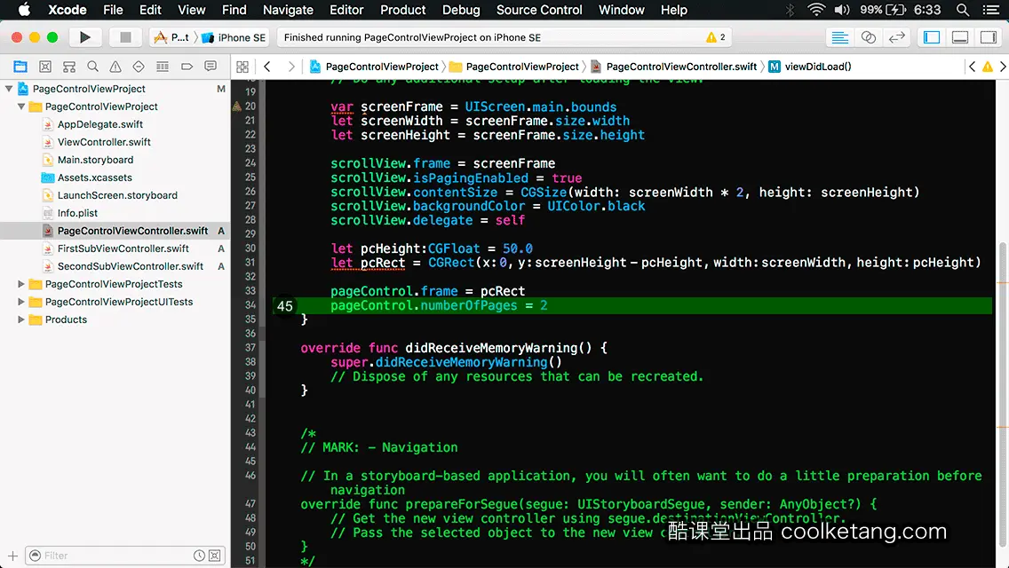 互动教程 for Xcode9 & Swift4-酷课堂