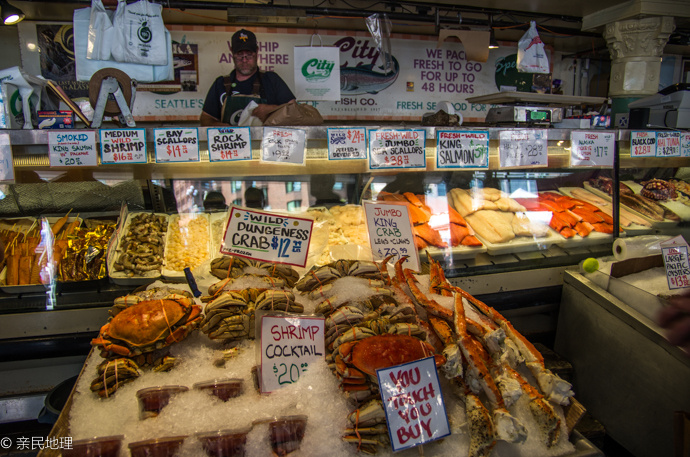 亲民地理-第50期-在美国逛农贸市场-西雅图派克市场 亲民地理-第50期-在美国逛农贸市场-西雅图派克市场