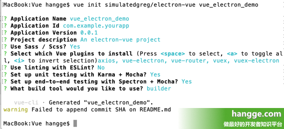 原文:Electron+Vue开发环境的搭建教程2（直接使用electron-vue创建项目）