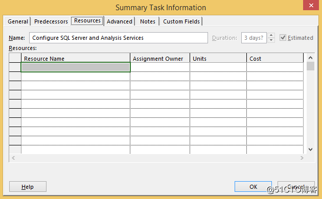 Project:如何为项目中的任务合理分配资源