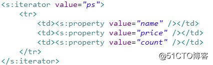 valueStack 值栈